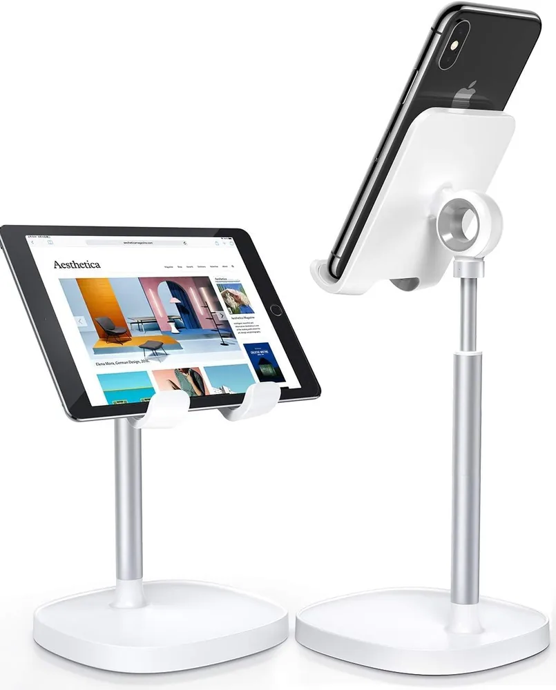 LISEN Cell Phone Stand Adjustable Phone Holer for Desk product view