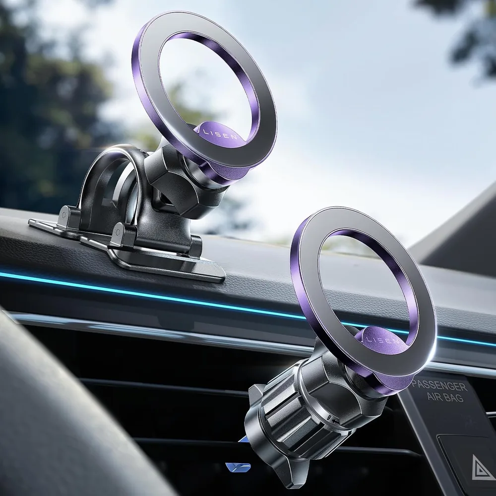 LISEN for iPhone 18 Pro Max Car Mount Holder Magnets Magnetic for MagSafe Car Mount Vent Dashboard Magnet product view