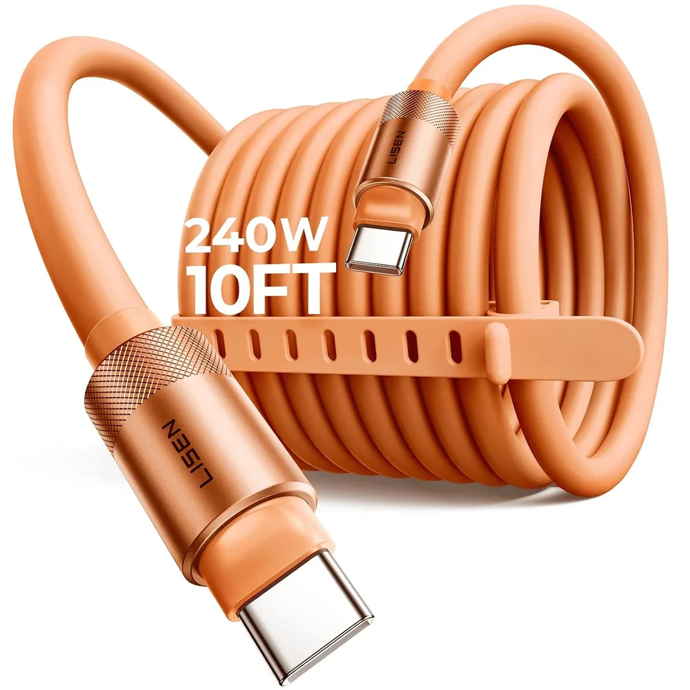 LISEN 10FT USB C Cable Fast Charging product view