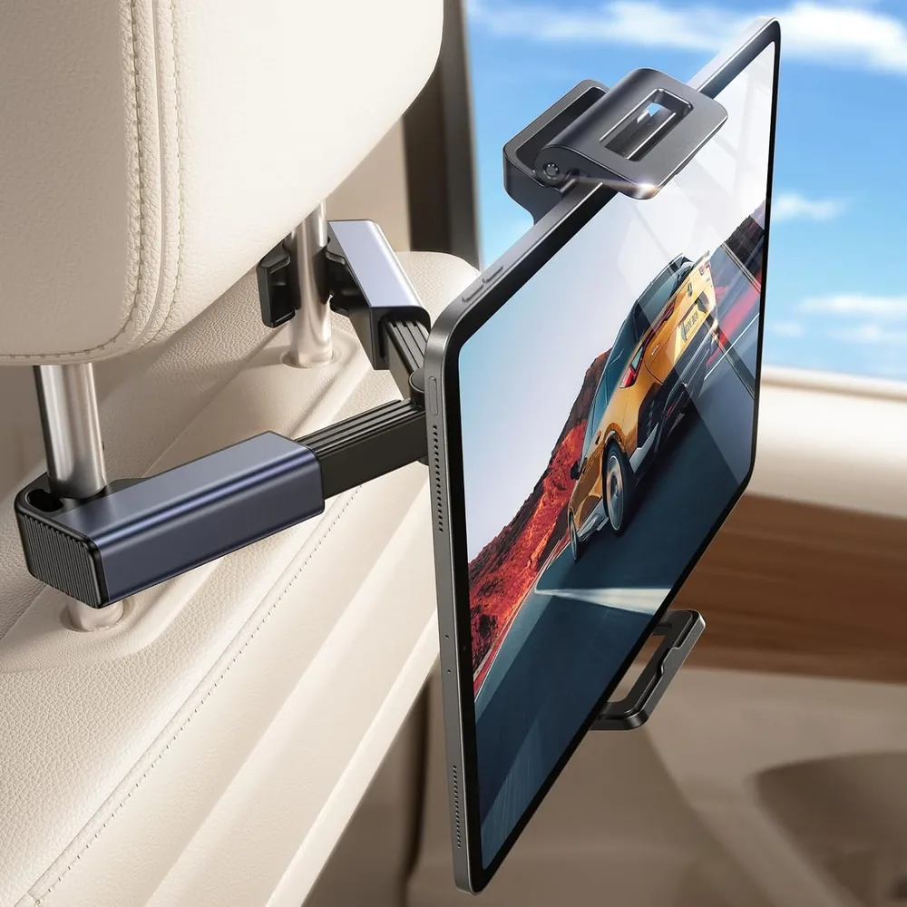 LISEN iPad Holder Backseat Headrest Tablet Holder for Car product view