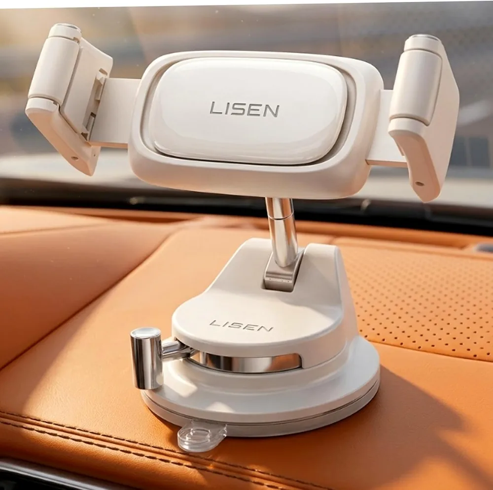 LISEN Suction Phone Mount for Car product view
