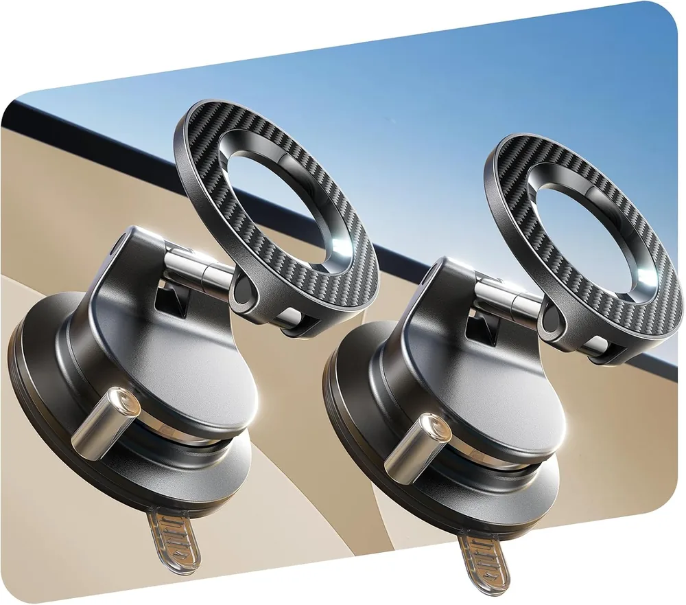 LISEN for Magsafe Car Mount, Magnetic Phone Holders for Your Car Vacuum product view