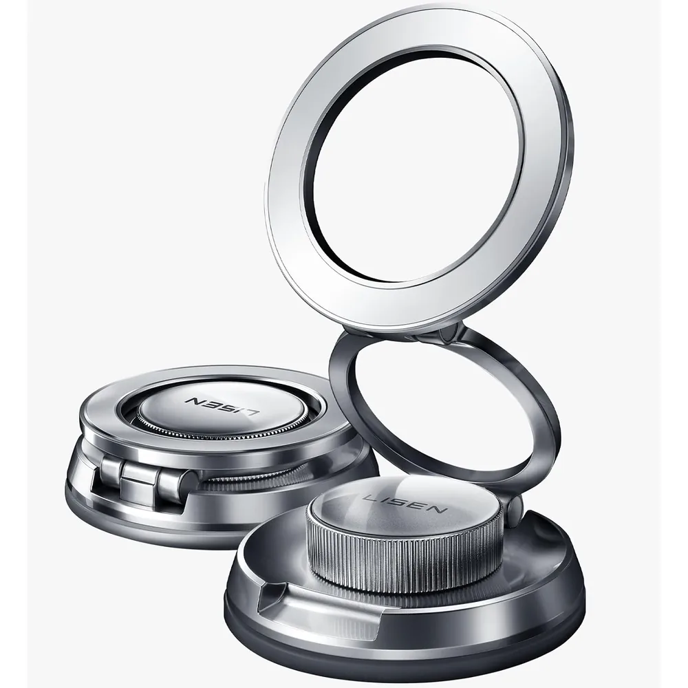 LISEN Suction Phone Mount for Vacuum for iPhone 18 Pro Max Car Mount Holder [All-Metal & Nano Gel 98+LBS product view