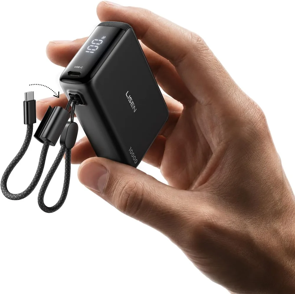 LISEN Small Portable Charger, 45W 10 - Black · 1 Count